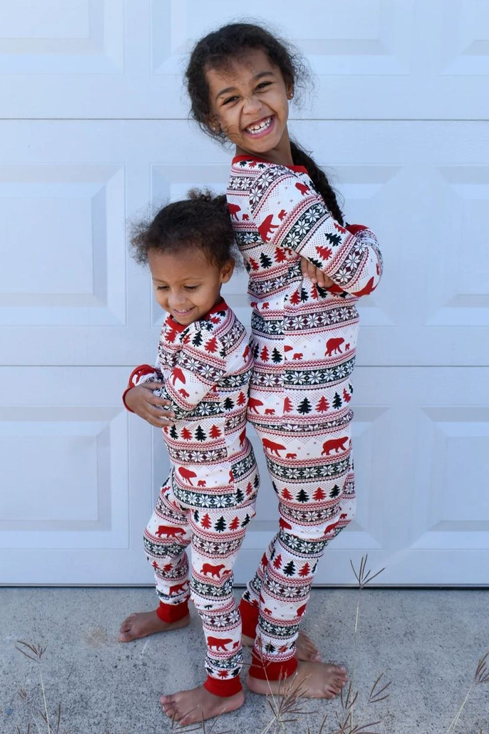 Christmas Long Sleeve Jumpsuit - Children Matching Pajamas