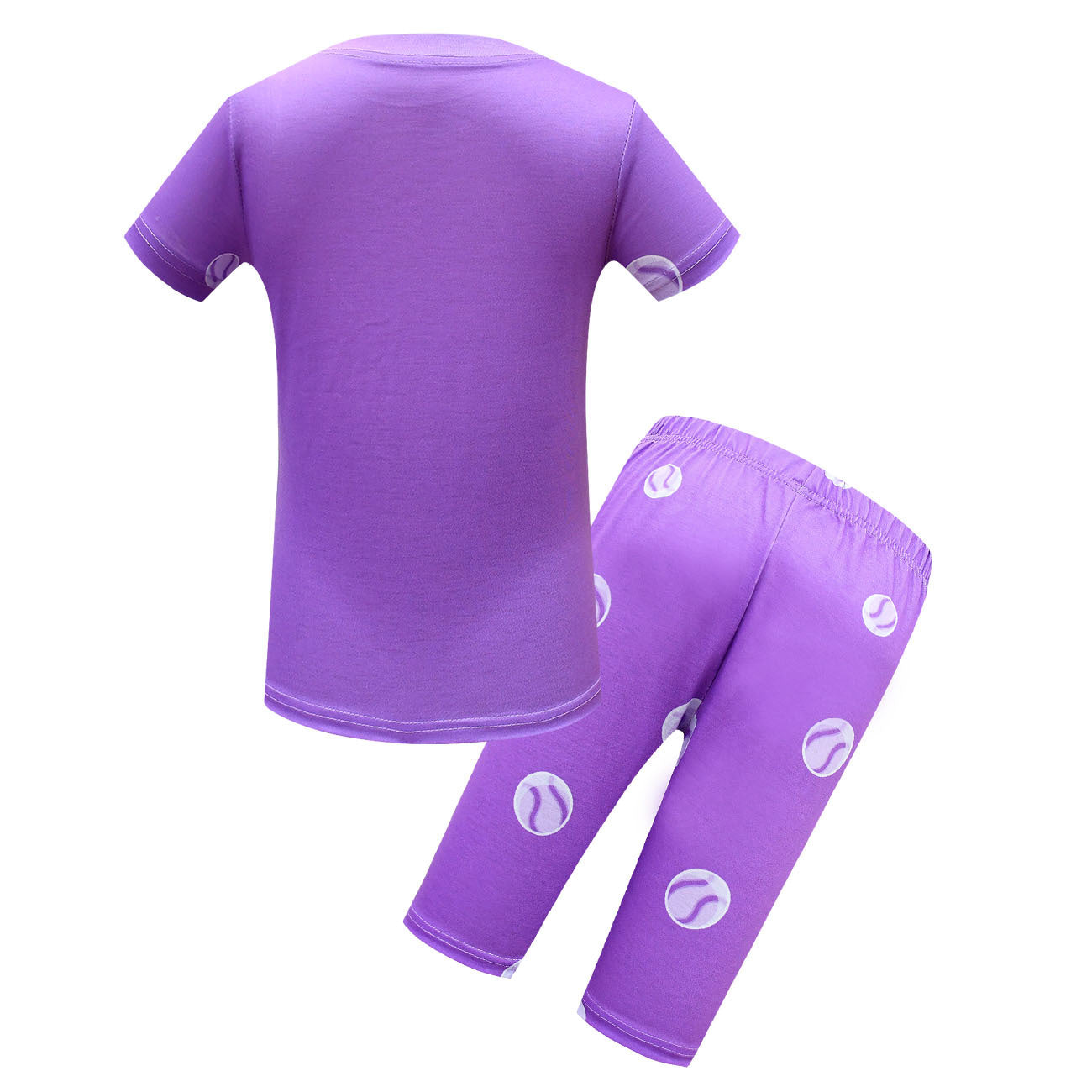Bluey Children's Short-sleeved T-shirt Set Bluey Family Children's Pajama Set Shorts Loose Two-piece Set For Boys And Girls