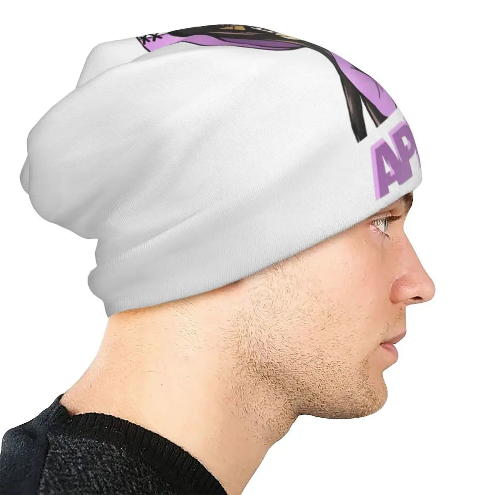 Aphmau Cat Bonnet Hats Vintage Outdoor Cartoon Anime Skullies Beanies Hats Unisex Warm Dual-use Cap