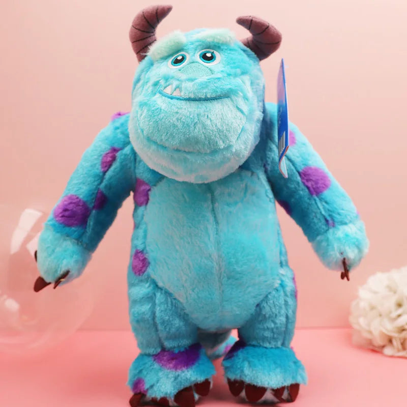 Kawaii Disney Sully The Monster Inc Plush Toys Mike Wazowski Stuffed Sullivan Soft Bluey Dolls Cotton Anime Children'S Gifts New