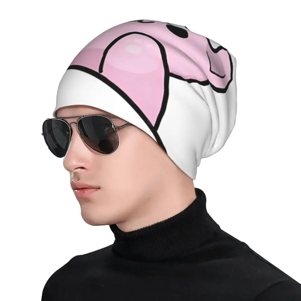 Aphmau Cat Bonnet Hats Vintage Outdoor Cartoon Anime Skullies Beanies Hats Unisex Warm Dual-use Cap