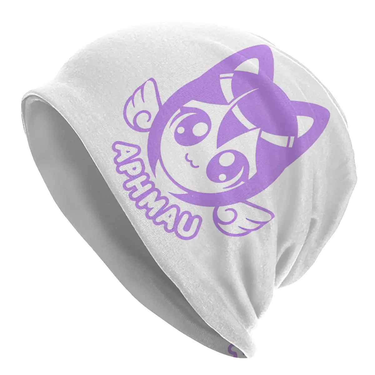 Aphmau Cat Bonnet Hats Vintage Outdoor Cartoon Anime Skullies Beanies Hats Unisex Warm Dual-use Cap
