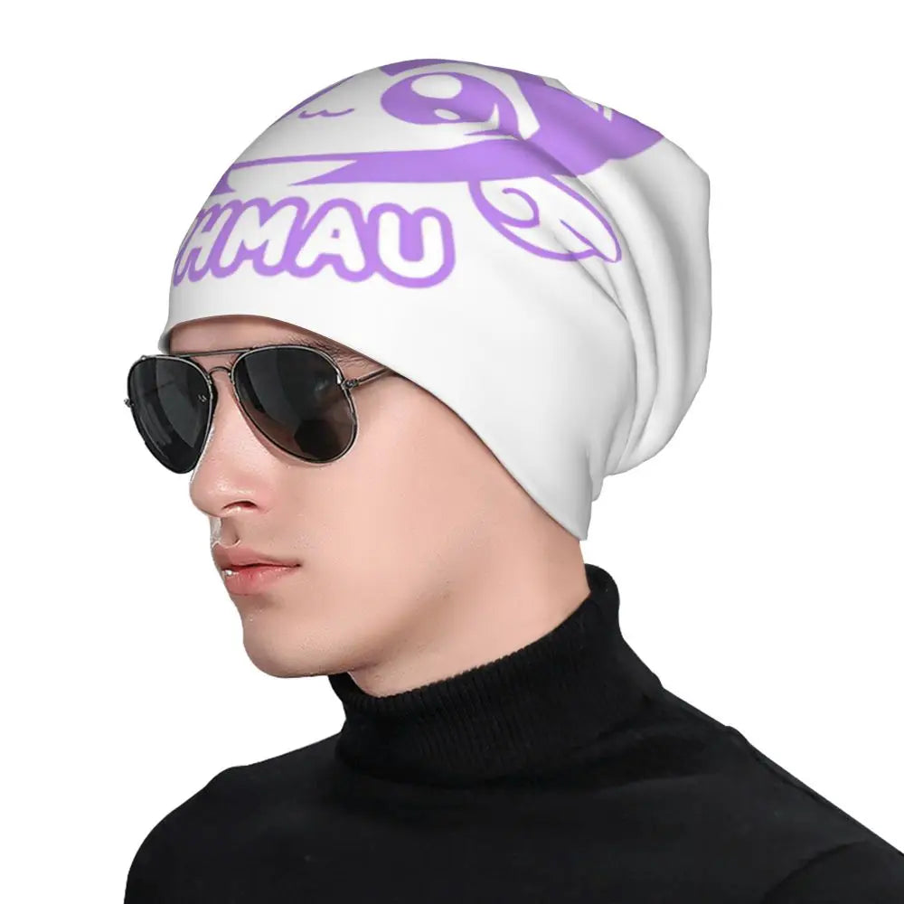 Aphmau Cat Bonnet Hats Vintage Outdoor Cartoon Anime Skullies Beanies Hats Unisex Warm Dual-use Cap