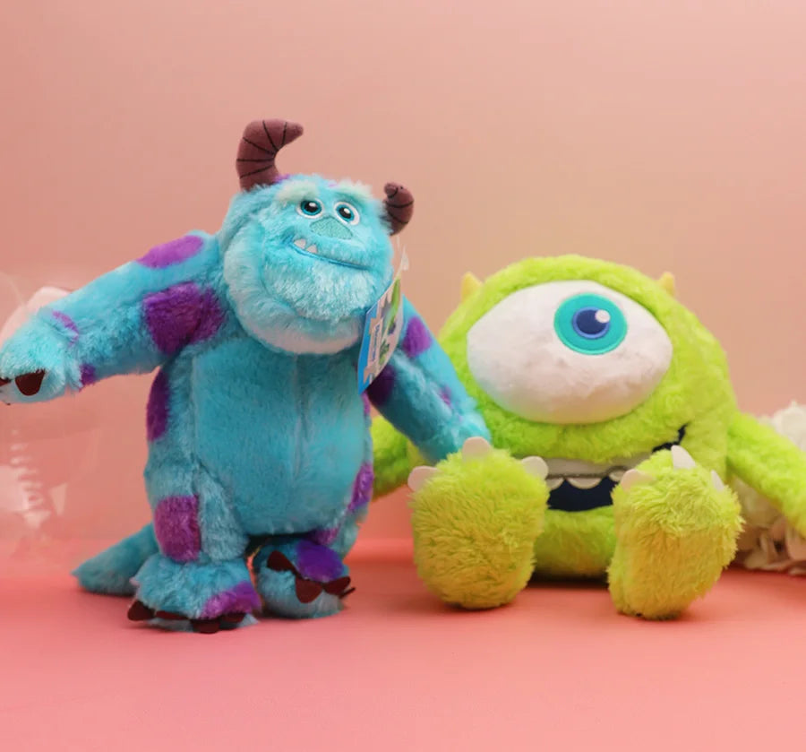 Kawaii Disney Sully The Monster Inc Plush Toys Mike Wazowski Stuffed Sullivan Soft Bluey Dolls Cotton Anime Children'S Gifts New