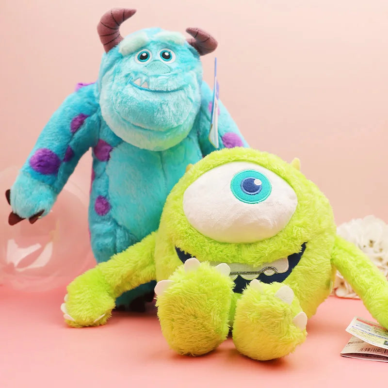 Kawaii Disney Sully The Monster Inc Plush Toys Mike Wazowski Stuffed Sullivan Soft Bluey Dolls Cotton Anime Children'S Gifts New