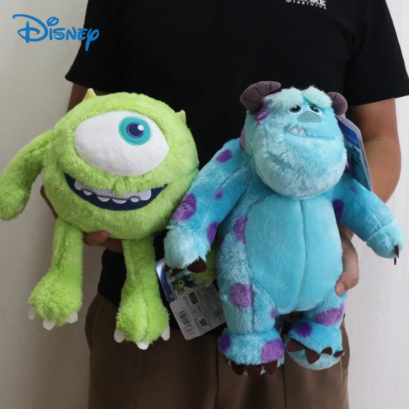 Kawaii Disney Sully The Monster Inc Plush Toys Mike Wazowski Stuffed Sullivan Soft Bluey Dolls Cotton Anime Children'S Gifts New
