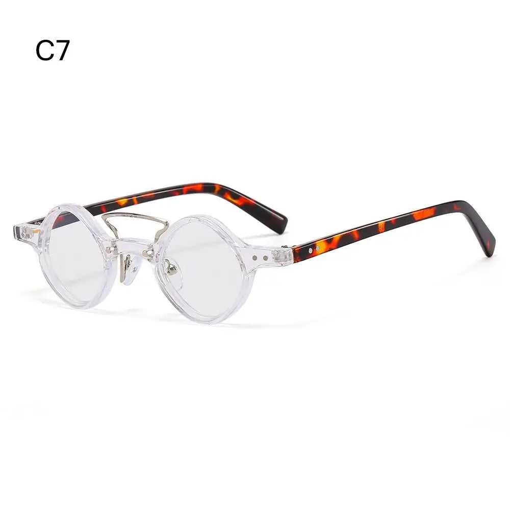 Vintage Men/Women UV400 Sun Glasses Steam Punk Glasses Small Round Square Sunglasses Driving Shades Hippie