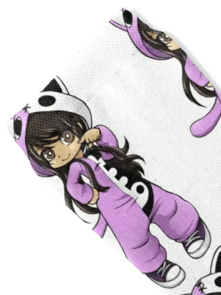 Aphmau Socks Man Rugby Socks For Men Women's