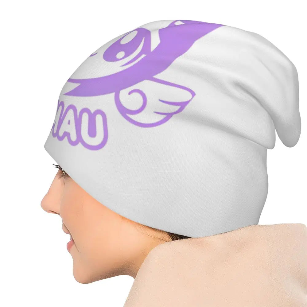 Aphmau Cat Bonnet Hats Vintage Outdoor Cartoon Anime Skullies Beanies Hats Unisex Warm Dual-use Cap