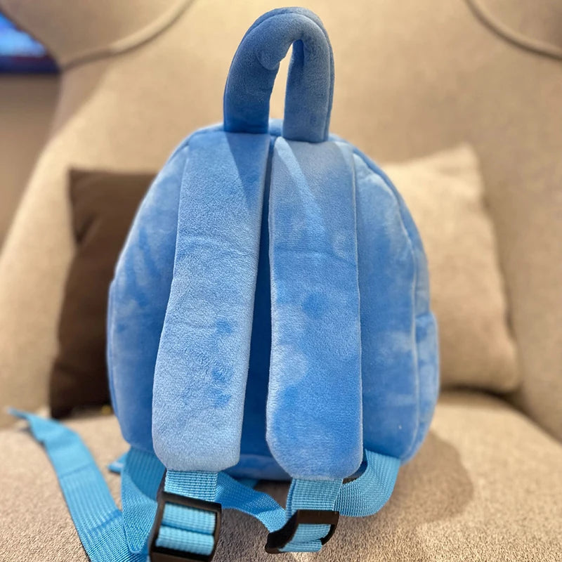 Bluey Bingo Kindergarten Children Schoolbag Cartoon Bluey Family Plush Backpack Picnic And Travel Photo Snack Bag Children Gifts