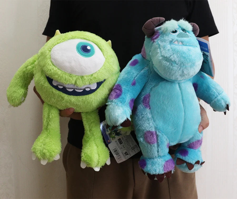Kawaii Disney Sully The Monster Inc Plush Toys Mike Wazowski Stuffed Sullivan Soft Bluey Dolls Cotton Anime Children'S Gifts New