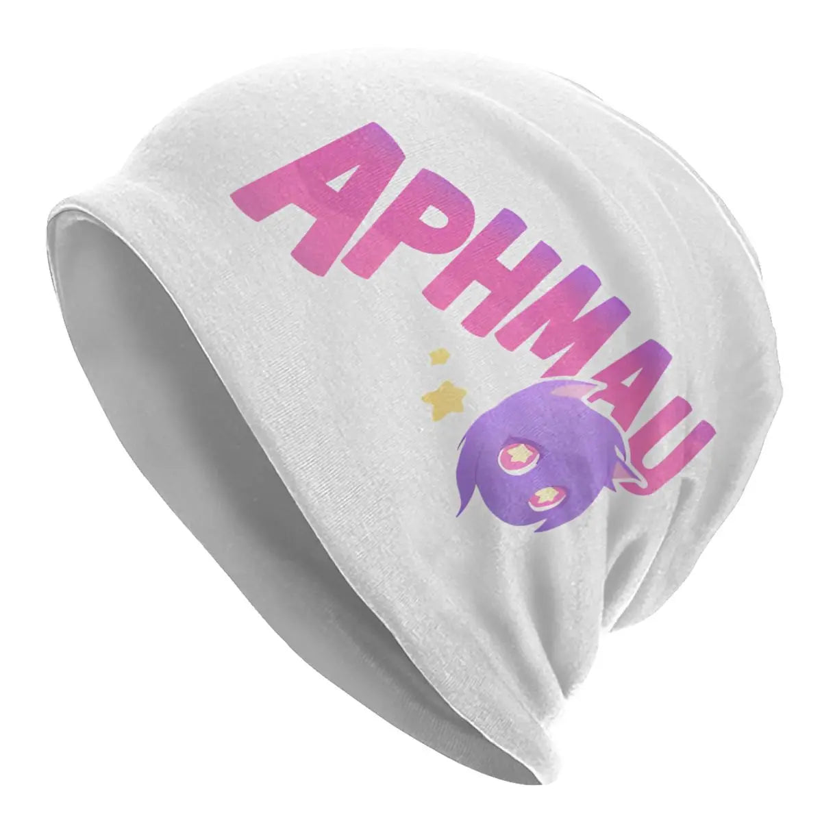 Aphmau Cat Bonnet Hats Vintage Outdoor Cartoon Anime Skullies Beanies Hats Unisex Warm Dual-use Cap