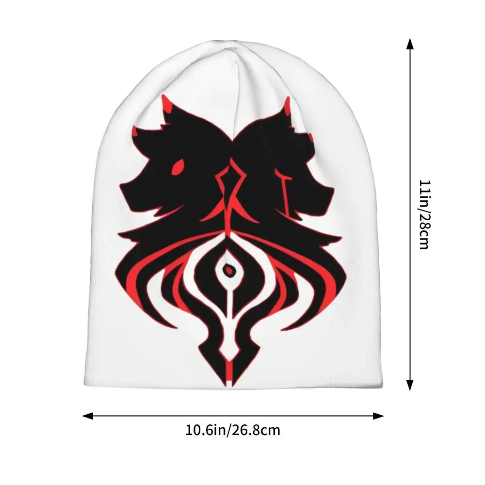 Aphmau Cat Bonnet Hats Vintage Outdoor Cartoon Anime Skullies Beanies Hats Unisex Warm Dual-use Cap