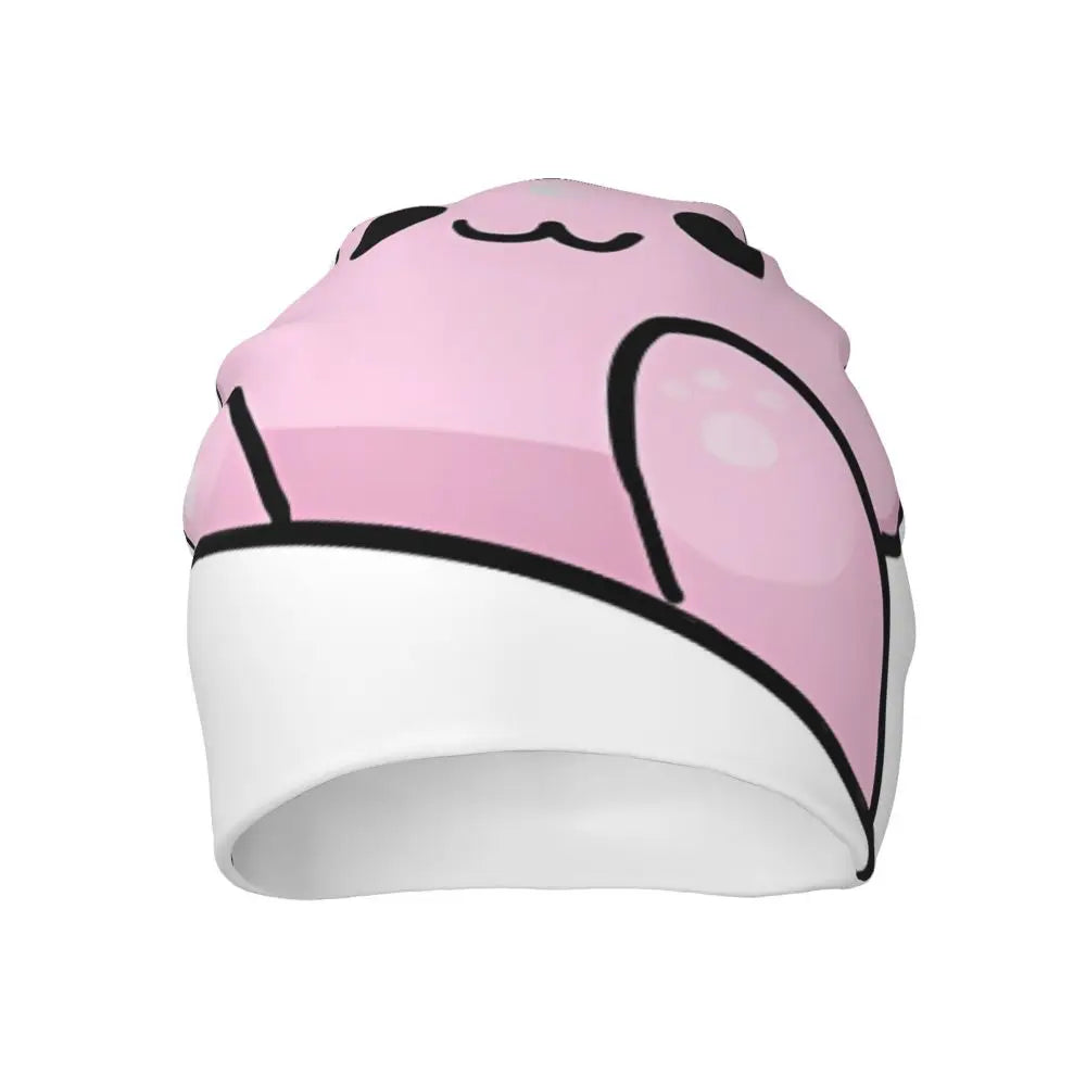 Aphmau Cat Bonnet Hats Vintage Outdoor Cartoon Anime Skullies Beanies Hats Unisex Warm Dual-use Cap