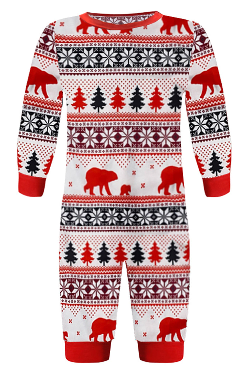 Christmas Long Sleeve Jumpsuit - Children Matching Pajamas