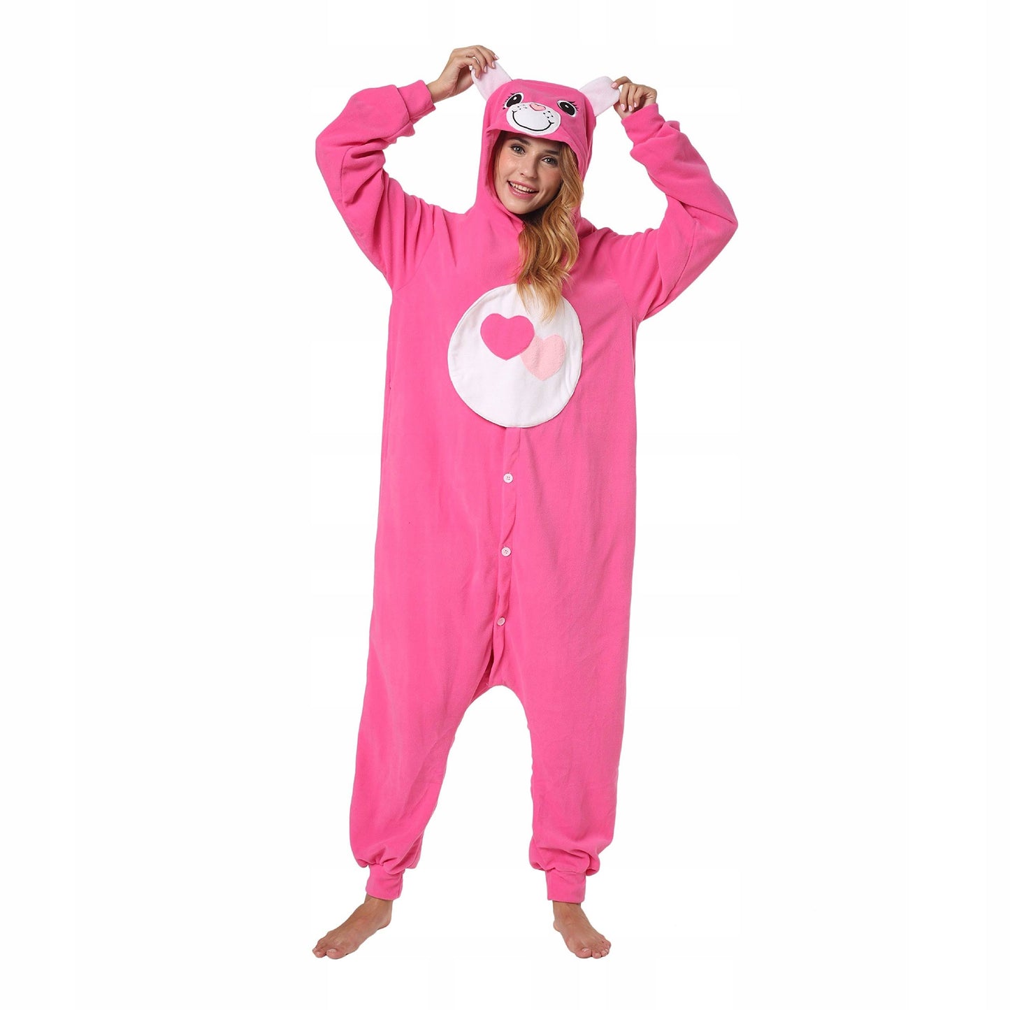Favofans Animal Kigurumi Adults Women Bear Onesies Pajamas Cosplay Jumpsuit Christmas Gift