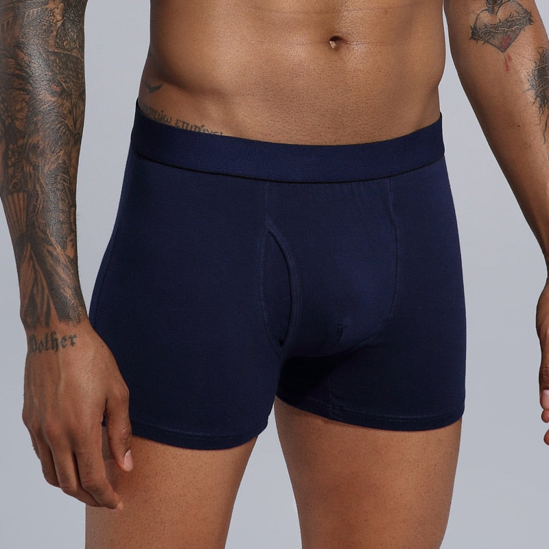 5pcs Boxershorts European Plus Size, Boxers, Underwear Boxers Cotton Boxer Shorts Underpants Trunks