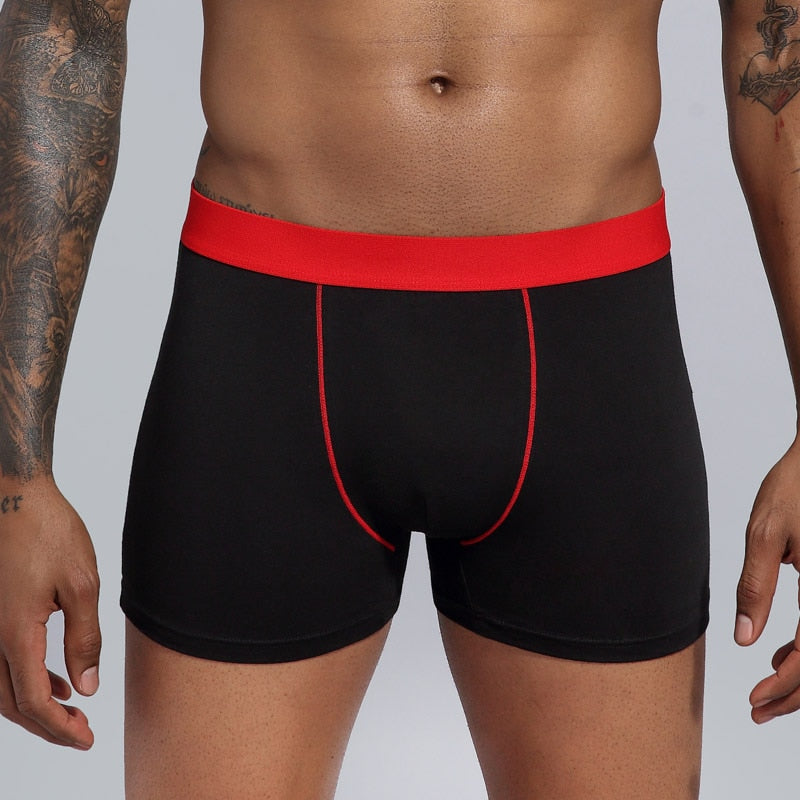 5pcs Boxershorts European Plus Size, Boxers, Underwear Boxers Cotton Boxer Shorts Underpants Trunks