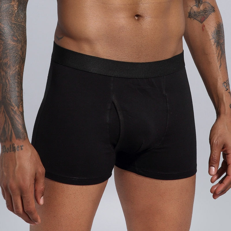 5pcs Boxershorts European Plus Size, Boxers, Underwear Boxers Cotton Boxer Shorts Underpants Trunks