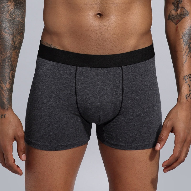5pcs Boxershorts European Plus Size, Boxers, Underwear Boxers Cotton Boxer Shorts Underpants Trunks