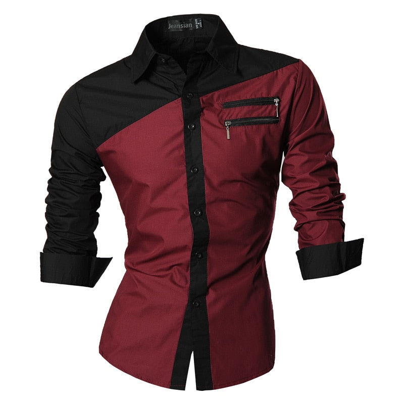 jeansian Features Shirts Casual Jeans Shirt New Arrival Long Sleeve Casual Shirts Collection