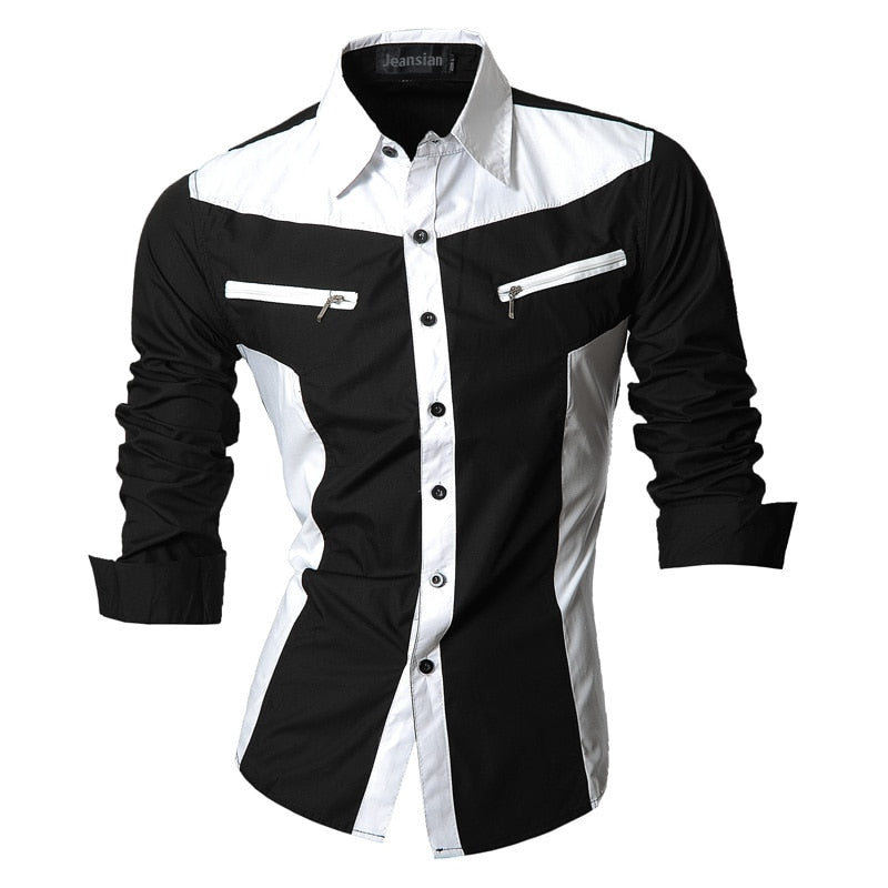 jeansian Features Shirts Casual Jeans Shirt New Arrival Long Sleeve Casual Shirts Collection