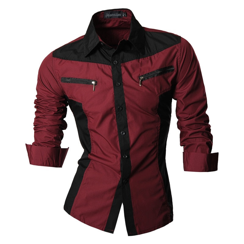 jeansian Features Shirts Casual Jeans Shirt New Arrival Long Sleeve Casual Shirts Collection