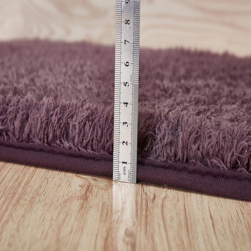 Nordic Fluffy Carpet For Bedroom Living Room Large Size Plush Anti-slip Soft Door Mat White pink Red Children Rugs For Room