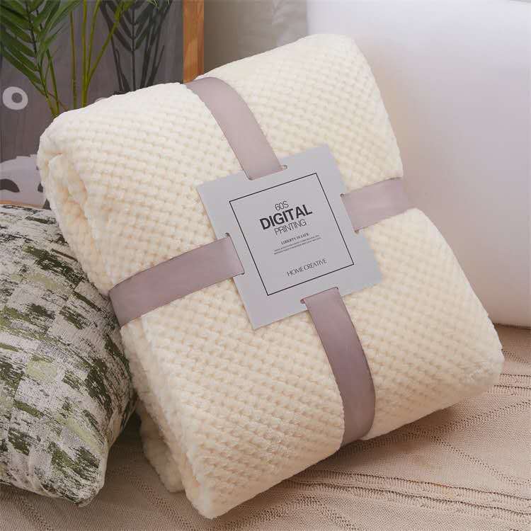 Nordic Throw Blanket For Bed Fluffy Plaid Blankets On The Sofa Solid Color Bedspreads Decorative King Size Coral Fleece Blankets