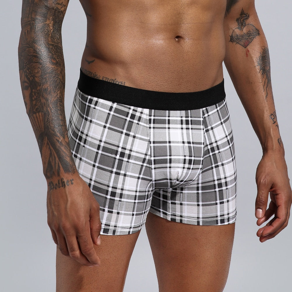 5pcs Boxershorts European Plus Size, Boxers, Underwear Boxers Cotton Boxer Shorts Underpants Trunks