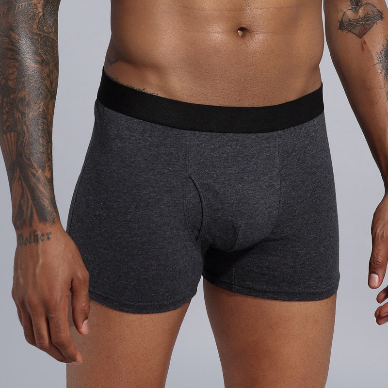 5pcs Boxershorts European Plus Size, Boxers, Underwear Boxers Cotton Boxer Shorts Underpants Trunks
