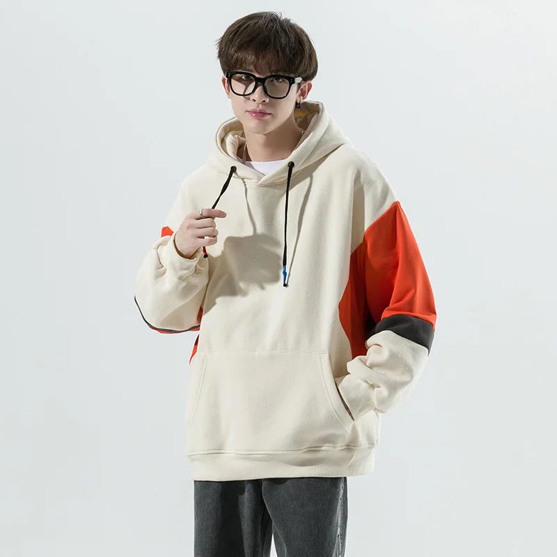 Oversized Hooded Streetwear Graphic Pullovers Sweatshirts Clothes Fashion Teenagers