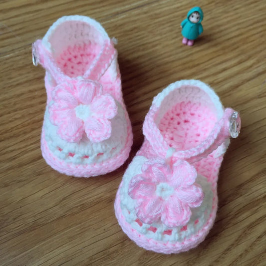 Exclusive Hand-Made Shoes Beautiful Princess Shoes Custom Cotton Baby Shoes