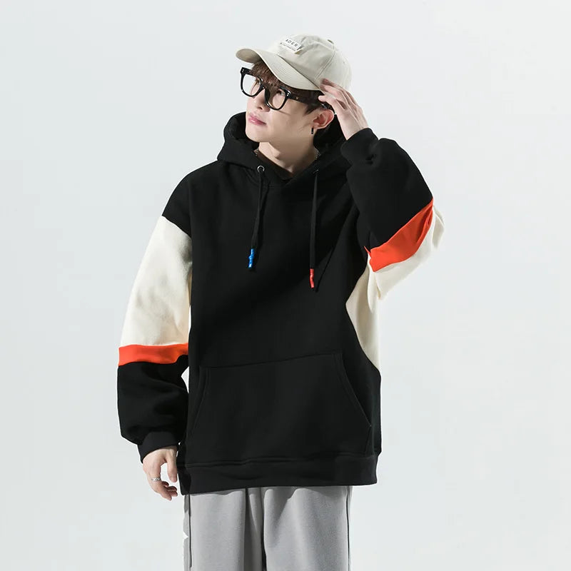 Oversized Hooded Streetwear Graphic Pullovers Sweatshirts Clothes Fashion Teenagers