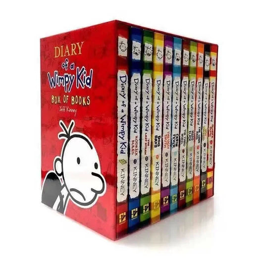 Set of 20 Diary of a Wimpy Kid Diary - Wimpy Kid Boxed Children's Fiction Books