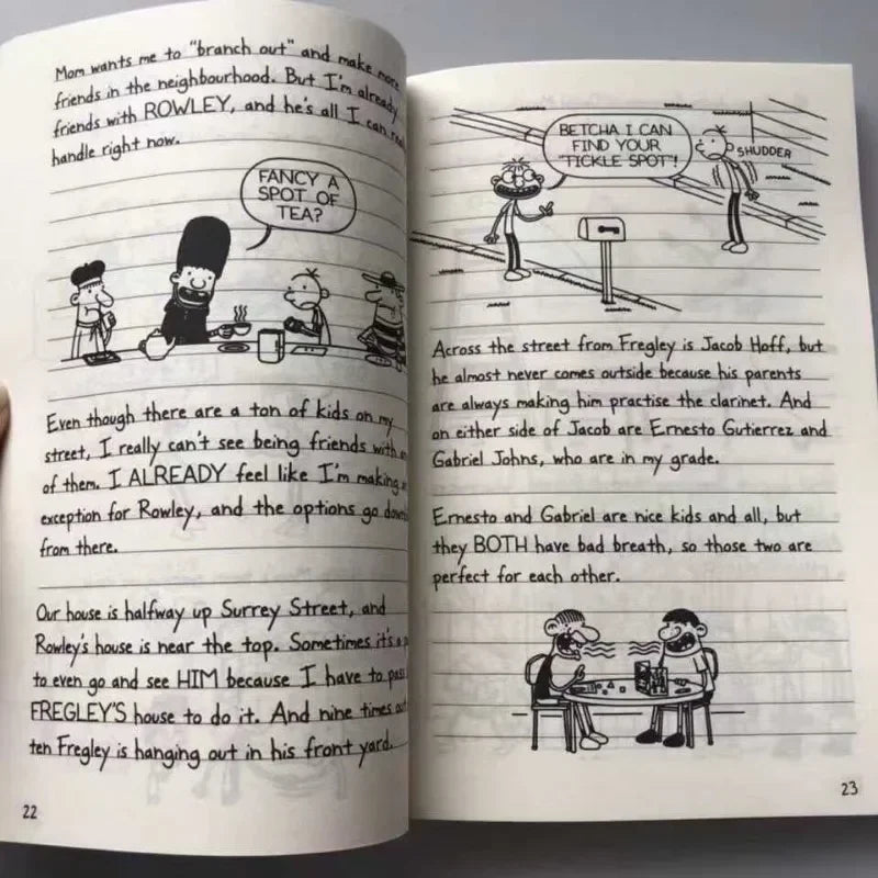 Set of 20 Diary of a Wimpy Kid Diary - Wimpy Kid Boxed Children's Fiction Books