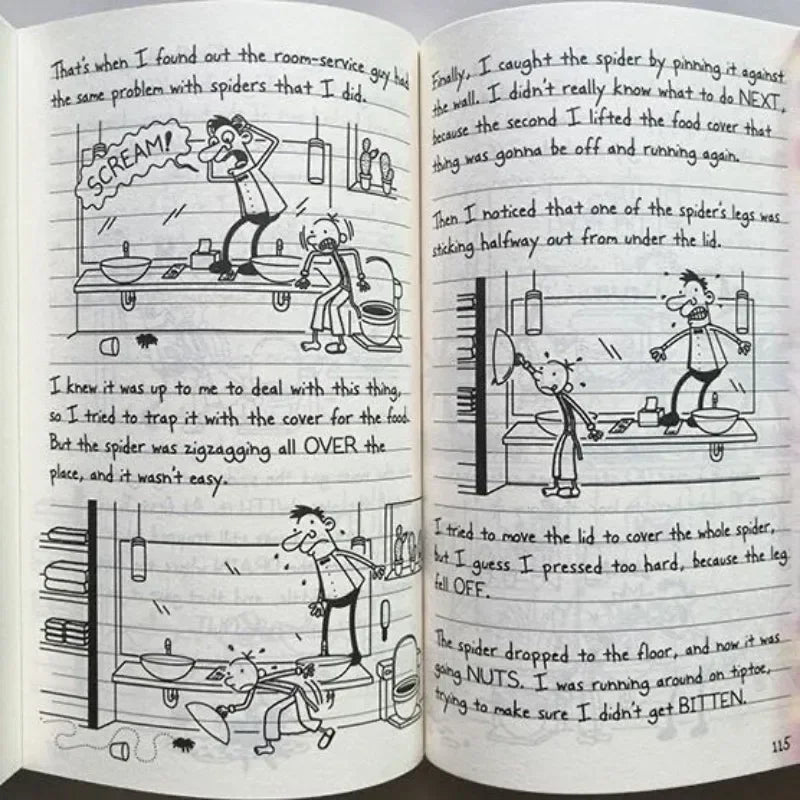 Set of 20 Diary of a Wimpy Kid Diary - Wimpy Kid Boxed Children's Fiction Books