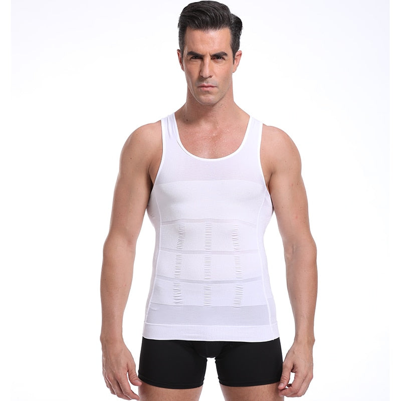 In-Shape Slimming Vest Body Shaper Belly Control Posture Gynecomastia Compression Shirt Underwear Waist Trainer Corset