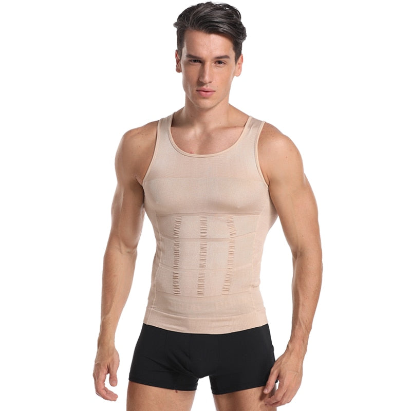 In-Shape Slimming Vest Body Shaper Belly Control Posture Gynecomastia Compression Shirt Underwear Waist Trainer Corset