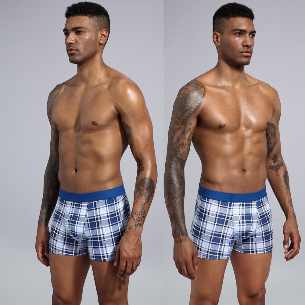 5pcs Boxershorts  European Plus Size, Boxers, Underwear Boxers Cotton Boxer Shorts Underpants Trunks