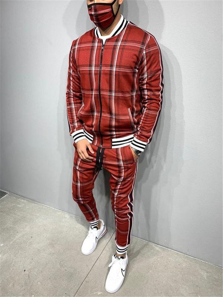 Sportswear Gender Neutral Tracksuit Zipper Jacket