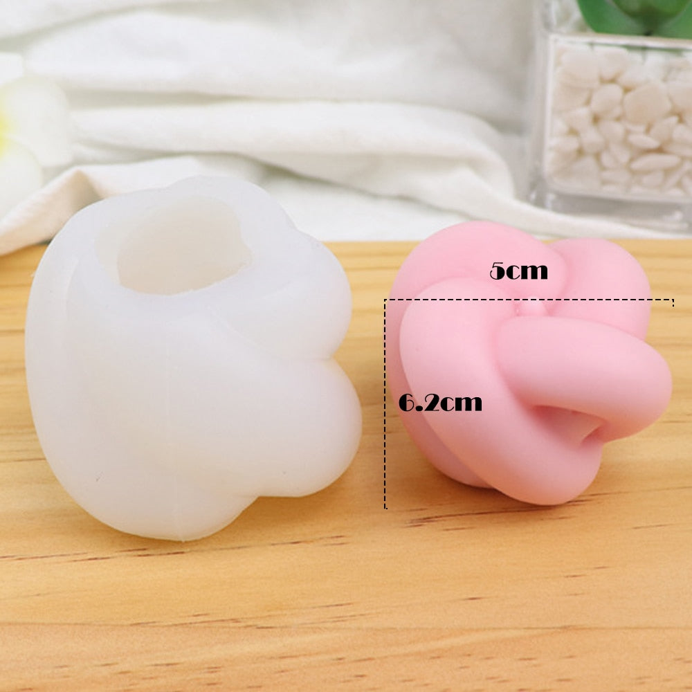 Home Crafts Candle Making Silicone Molds for DIY Handmade Aroma Soy Wax Casting Inject Pear Shaped Mould Wedding Party Gift