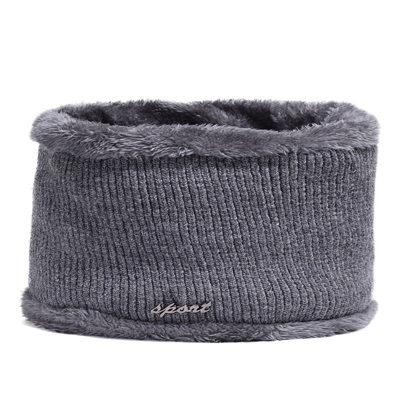 Winter Knitted Hat Outdoor Cycling Ear Protection Warmth Peaked Cap Casual Fashion Sunhat Bomber Hats