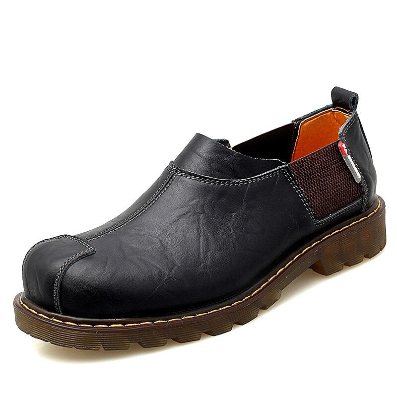 Big-Head Genuine Leather Casual, Dress Oxford Shoes