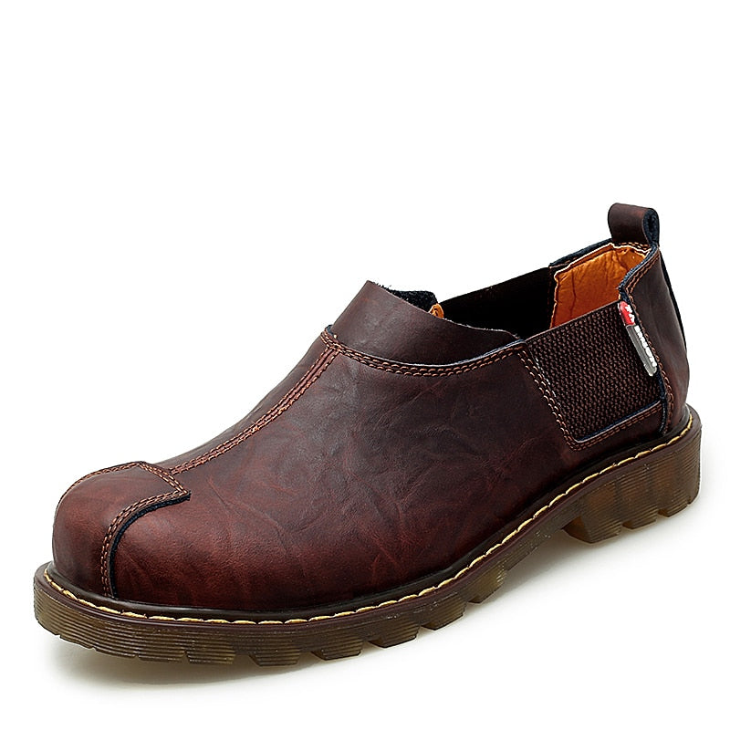 Big-Head Genuine Leather Casual, Dress Oxford Shoes