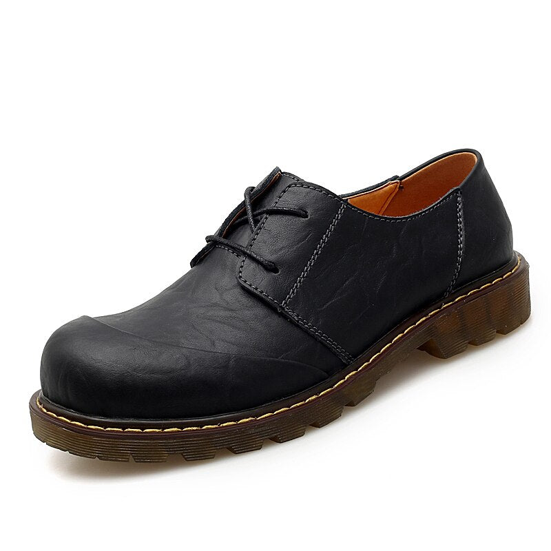 Big-Head Genuine Leather Casual, Dress Oxford Shoes