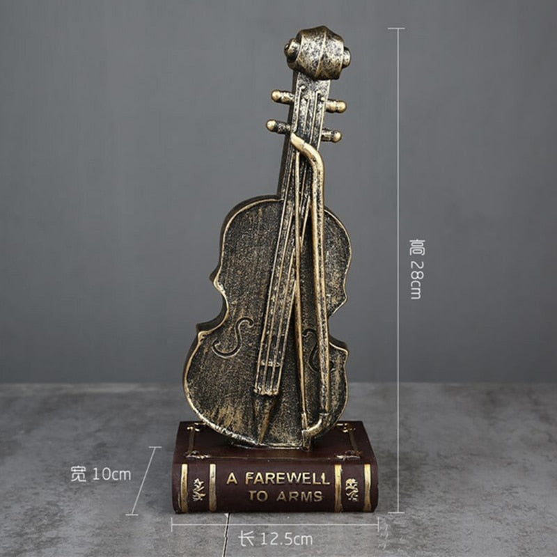 Figurines  Home Decor Accessories Morden Creative Band Music Bar Home decoration Crafts Gift